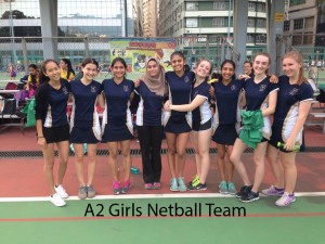 A2 Girls Netball Team